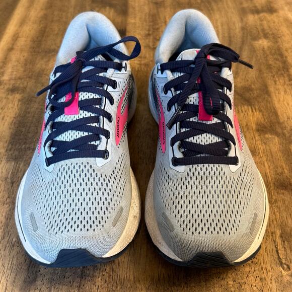 Brooks Adrenaline GTS 22 Shoe Stability Running Walking Gray Women’s Size 9.5B - Picture 4 of 12